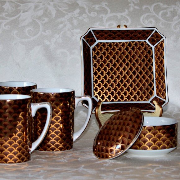 Japanese Tea Set | Vintage Tea Set - Picture 1 of 12